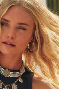 Crestwood Gold-Dipped Hoop Earrings - ShopPromesa