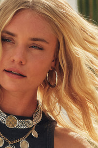 Crestwood Gold-Dipped Hoop Earrings - ShopPromesa