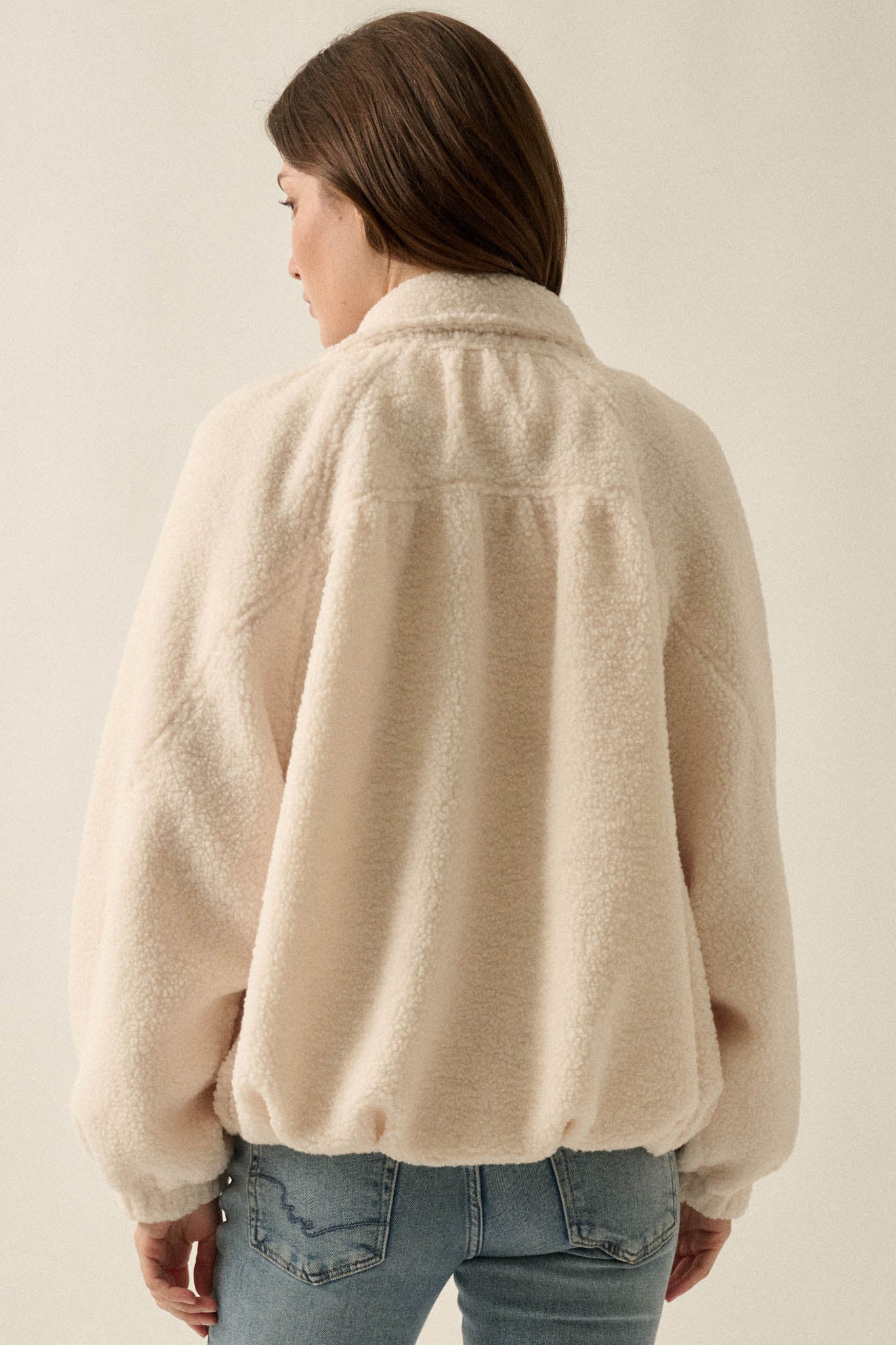 Getting Warmer Fleece Funnel-Neck Zip-Up Jacket - ShopPromesa