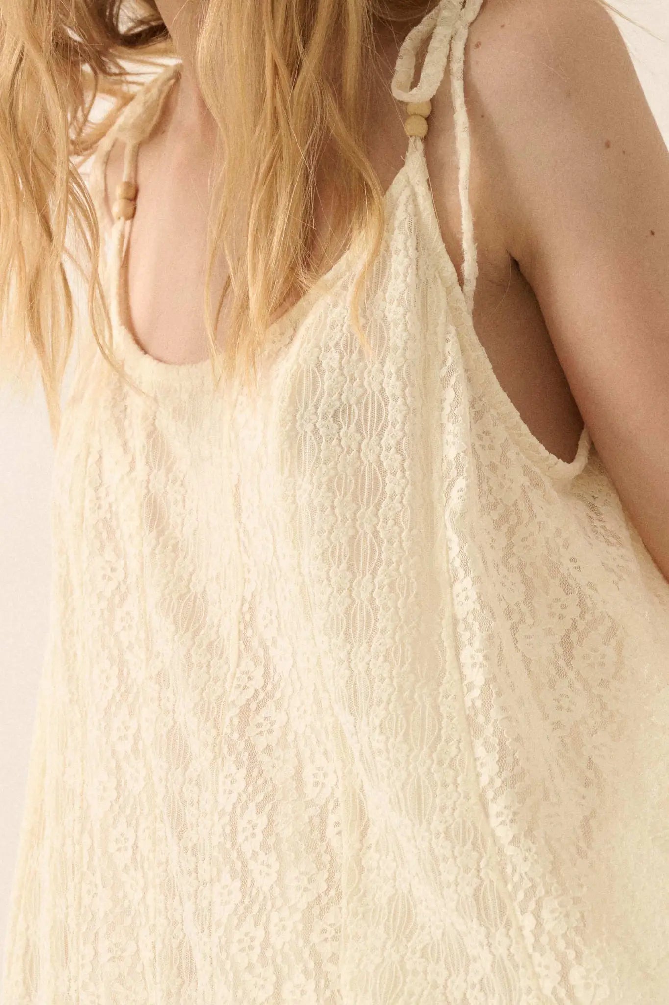 Heaven Knows Paneled Lace Maxi Slip Dress - ShopPromesa