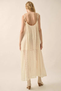 Heaven Knows Paneled Lace Maxi Slip Dress - ShopPromesa