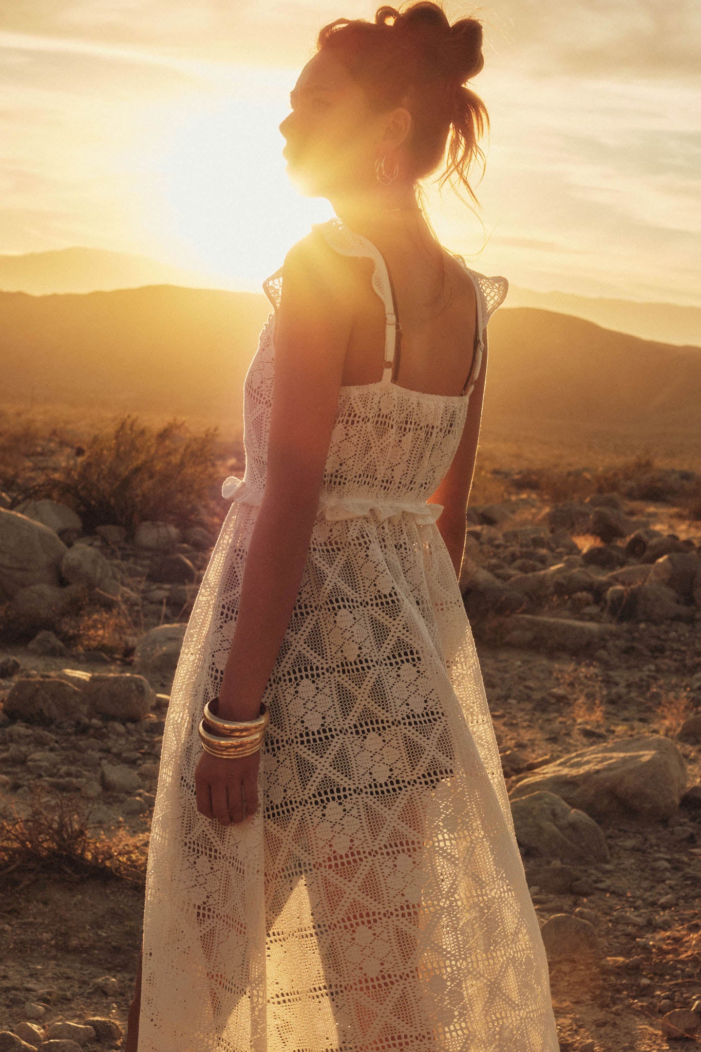 Kindred Spirit Crochet Lace Layering Midi Dress - ShopPromesa