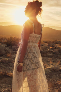 Kindred Spirit Crochet Lace Layering Midi Dress - ShopPromesa