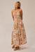 Island Song Tropical-Print Smocked Midi Dress - ShopPromesa