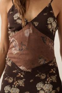 Flight of Fancy Paisley Chiffon Tiered Mini Dress - ShopPromesa