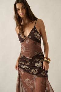 Flight of Fancy Paisley Chiffon Tiered Mini Dress - ShopPromesa