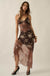 Flight of Fancy Paisley Chiffon Tiered Mini Dress - ShopPromesa