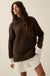 Let It Be Cable-Knit Layered Mini Sweater Dress - ShopPromesa
