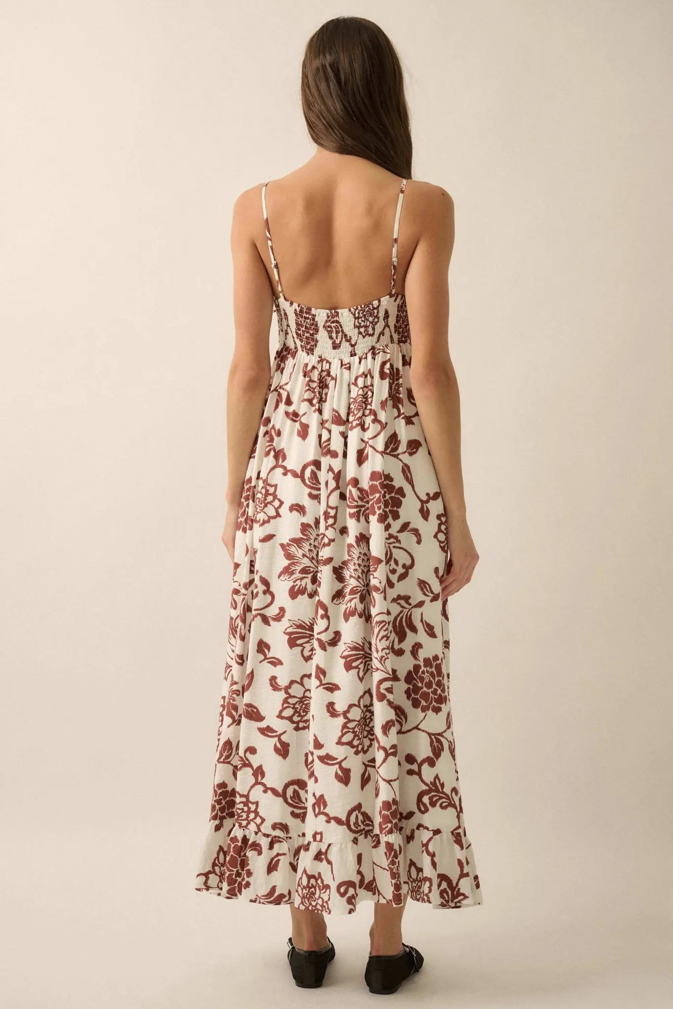 Grow With Love Floral Bow-Bodice Maxi Dress - ShopPromesa