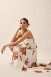 Beautiful Season Floral High-Low Ruffle Maxi Dress - ShopPromesa