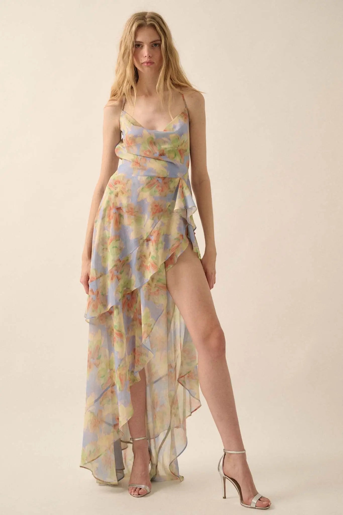 fairy cocktail dress Floral Evening Dress, Temperament Fairy Party Dress