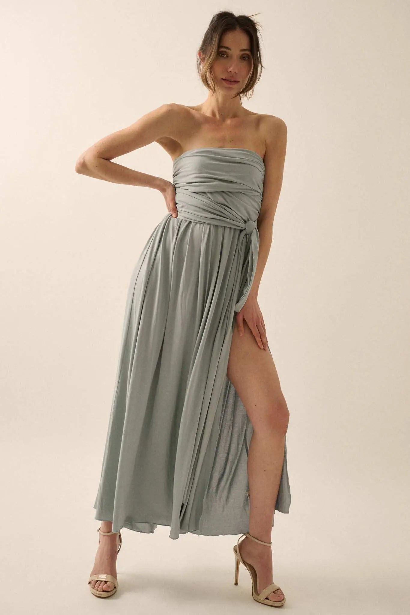 The Emma Infinity Dress in Modal Jersey Knit