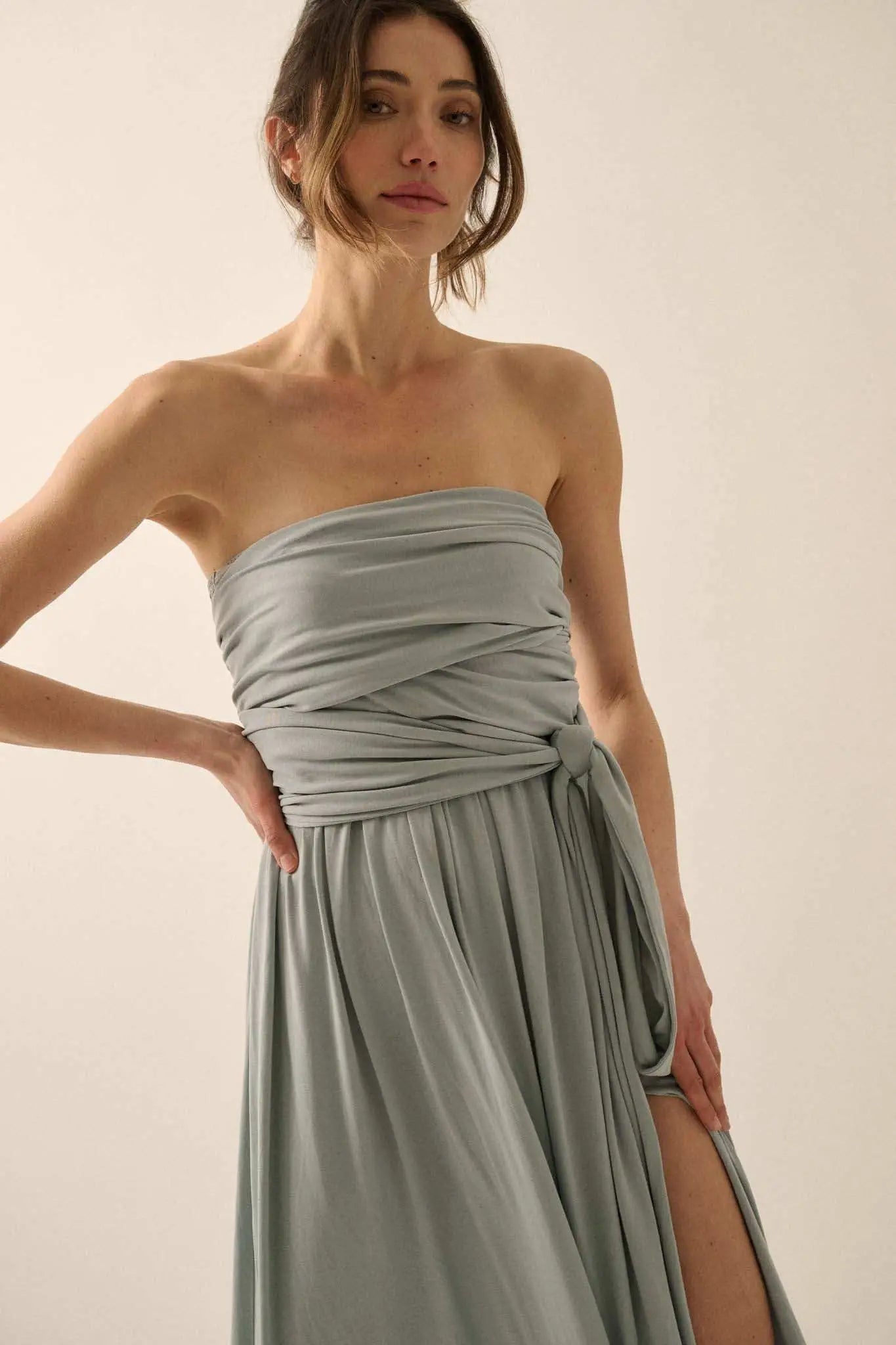 The Emma Infinity Dress in Modal Jersey Knit