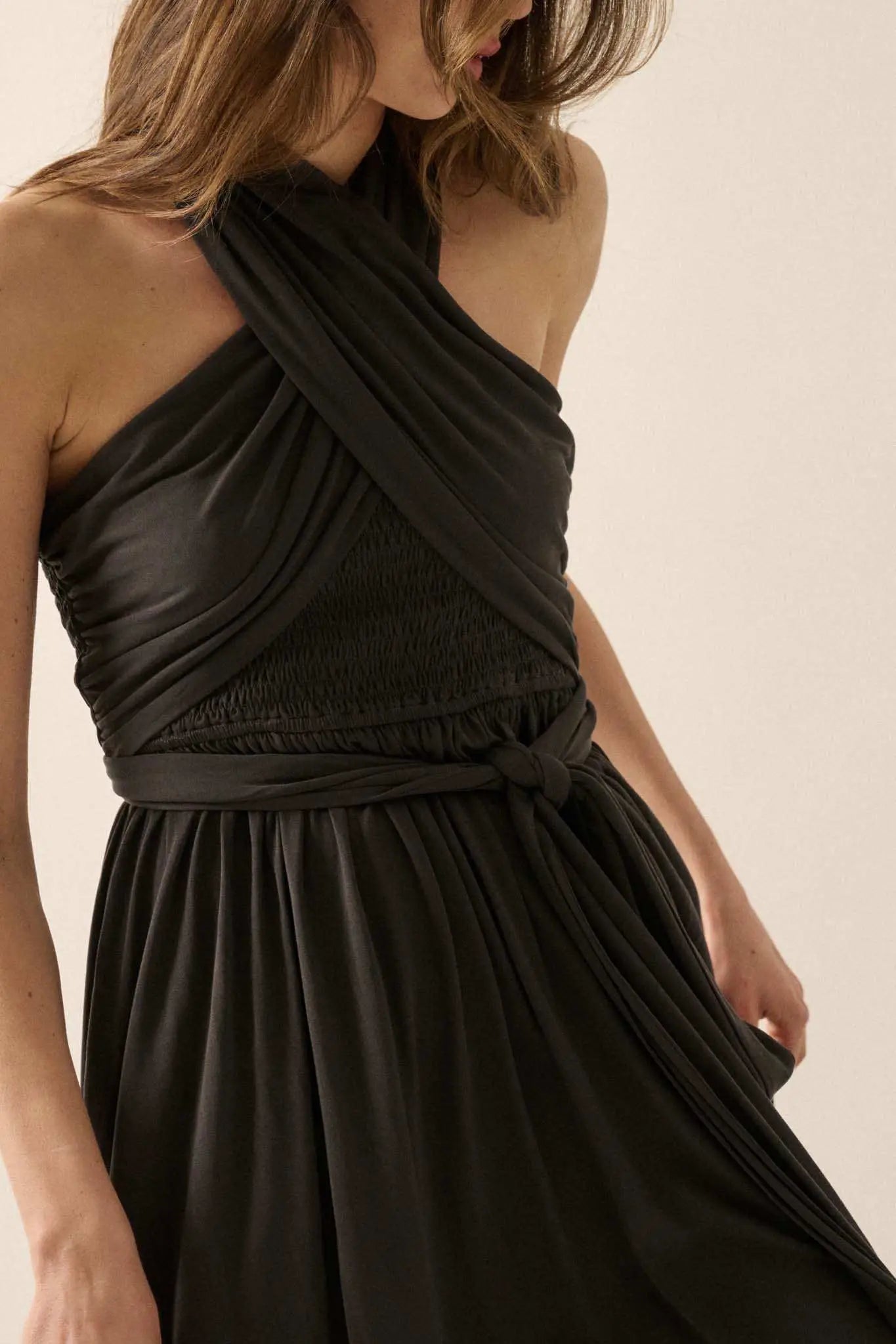 The Emma Infinity Dress in Modal Jersey Knit