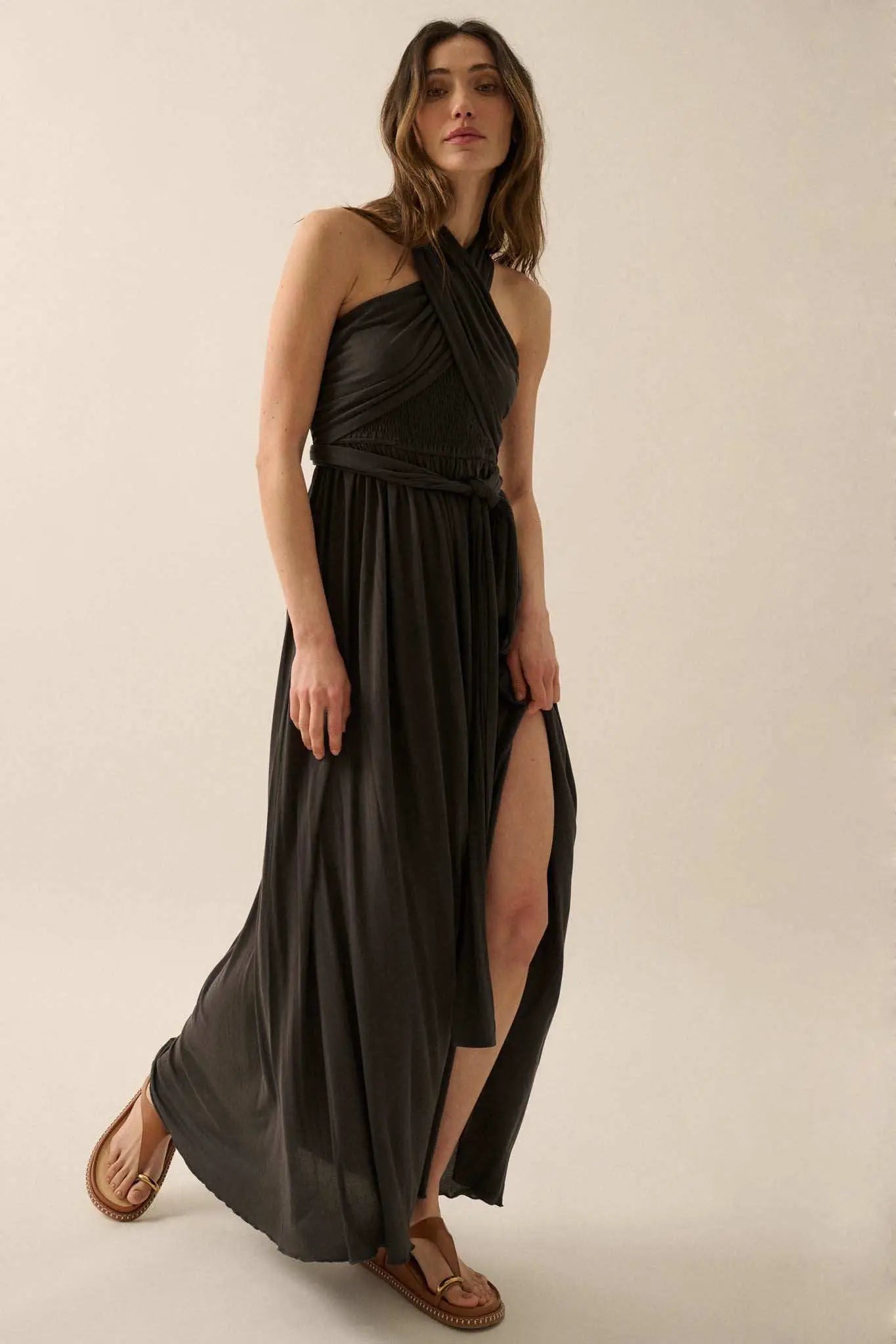 The Emma Infinity Dress in Modal Jersey Knit