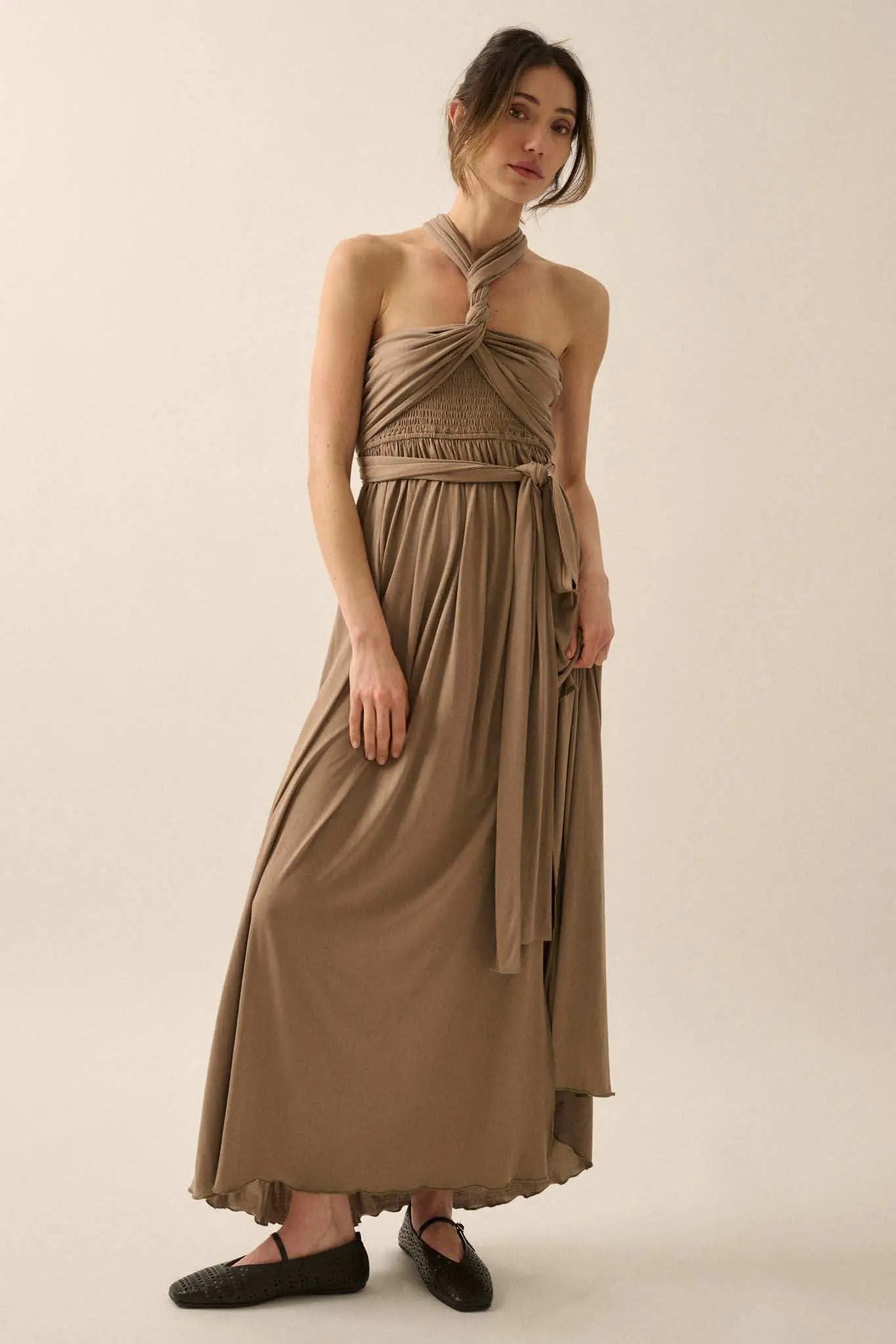 The Emma Infinity Dress in Modal Jersey Knit