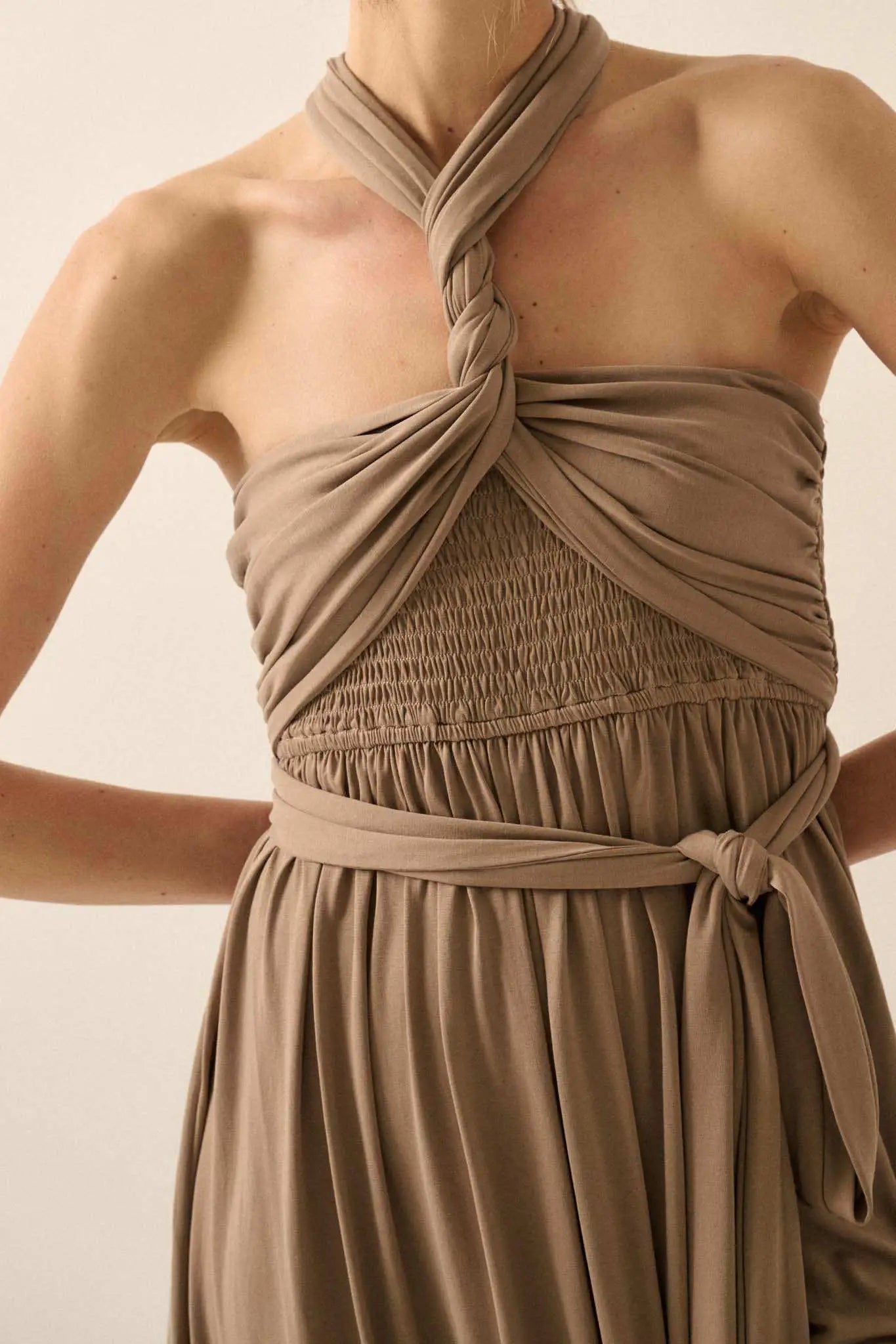 The Emma Infinity Dress in Modal Jersey Knit