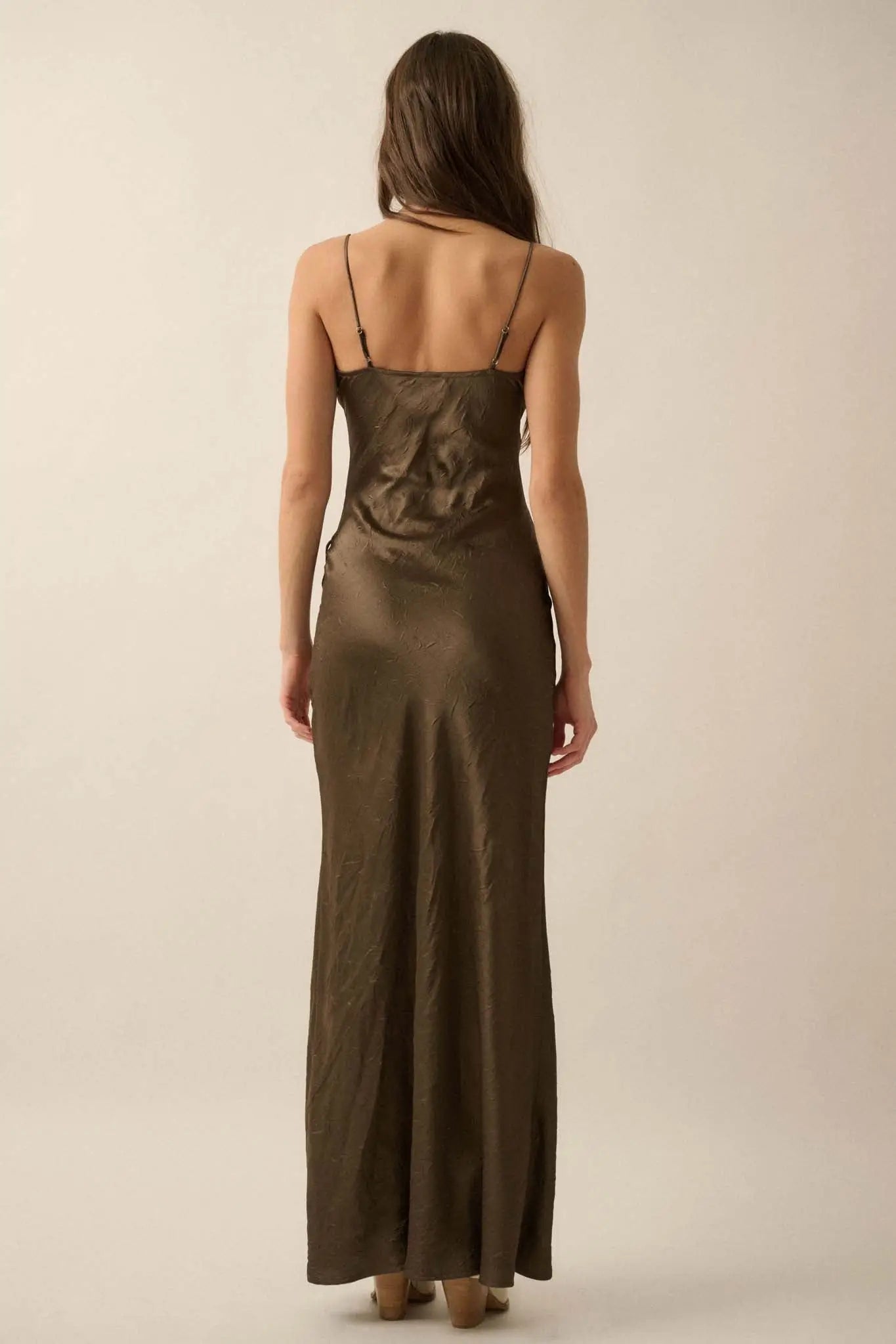 textured cut out maxi dress Women's Cream Textured Mesh Long Sleeve Cut Out Maxi Dress