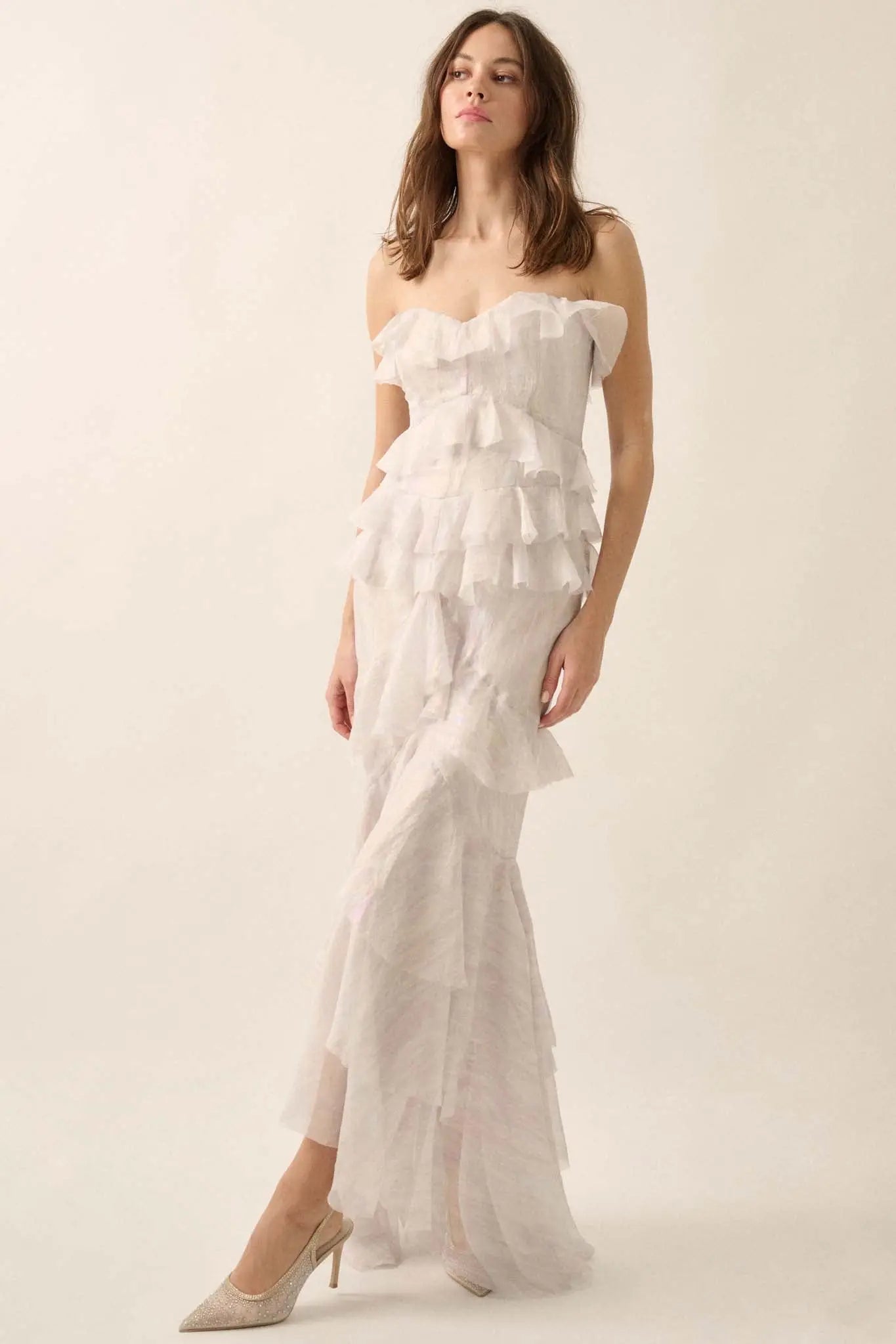 How Much Are Juul Pods At Caseys Opal Glow Strapless Iridescent Ruffle Maxi Dress Pearl White / How Much Are Juul Pods At Caseys Opal Glow Strapless Iridescent Ruffle Maxi Dress Pearl White /