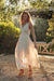Finally Free Cotton Gauze and Lace Wrap Maxi Dress - ShopPromesa