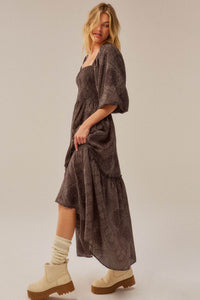 Pretty in Paisley Bandana-Print Smocked Maxi Dress - ShopPromesa