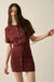 Clean Slate Knit Button-Up Belted Mini Sweater Dress - ShopPromesa