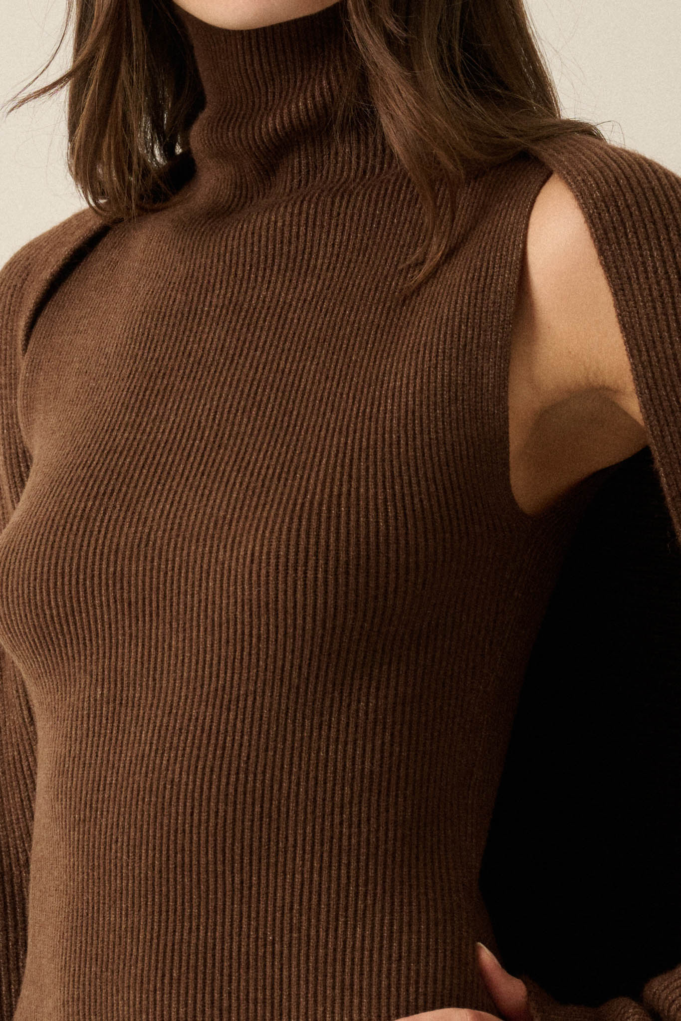 Stay True Ribbed Knit Sleeveless Midi Sweater Dress - ShopPromesa