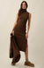 Stay True Ribbed Knit Sleeveless Midi Sweater Dress - ShopPromesa