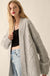 Diamond Hill Open-Front Cable Knit Pocket Cardigan - ShopPromesa