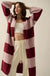 Cozy Days Colorblock Striped Duster Cardigan