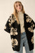 Comfy Blooms Floral Jacquard-Knit Open-Front Cardigan - ShopPromesa