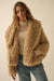 Plush Life Faux Fur Oversize Lapel Jacket - ShopPromesa