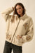 Warm Blossoms Floral-Embroidered Fleece Jacket - ShopPromesa