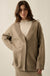 Soft Power Solid Knit One-Button Oversize Cardigan - ShopPromesa