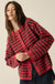 Broad Strokes Striped Knit Crewneck Button-Up Cardigan - ShopPromesa