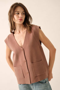 Real Talk Cap-Sleeve Pocket Cardigan - ShopPromesa