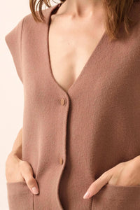 Real Talk Cap-Sleeve Pocket Cardigan - ShopPromesa