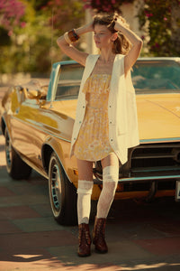 Days Go By Denim Snap-Front Vest - ShopPromesa