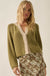 Meant to Be Contrast Knit Cropped Cardigan