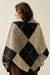 Across the Board Argyle Knit Shrug Cardigan - ShopPromesa