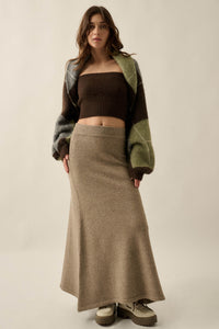 Across the Board Argyle Knit Shrug Cardigan - ShopPromesa