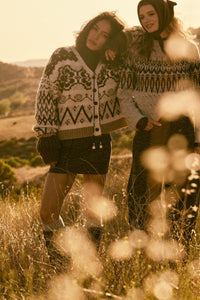 Summit Trail Brushed Alpine-Knit Cardigan - ShopPromesa