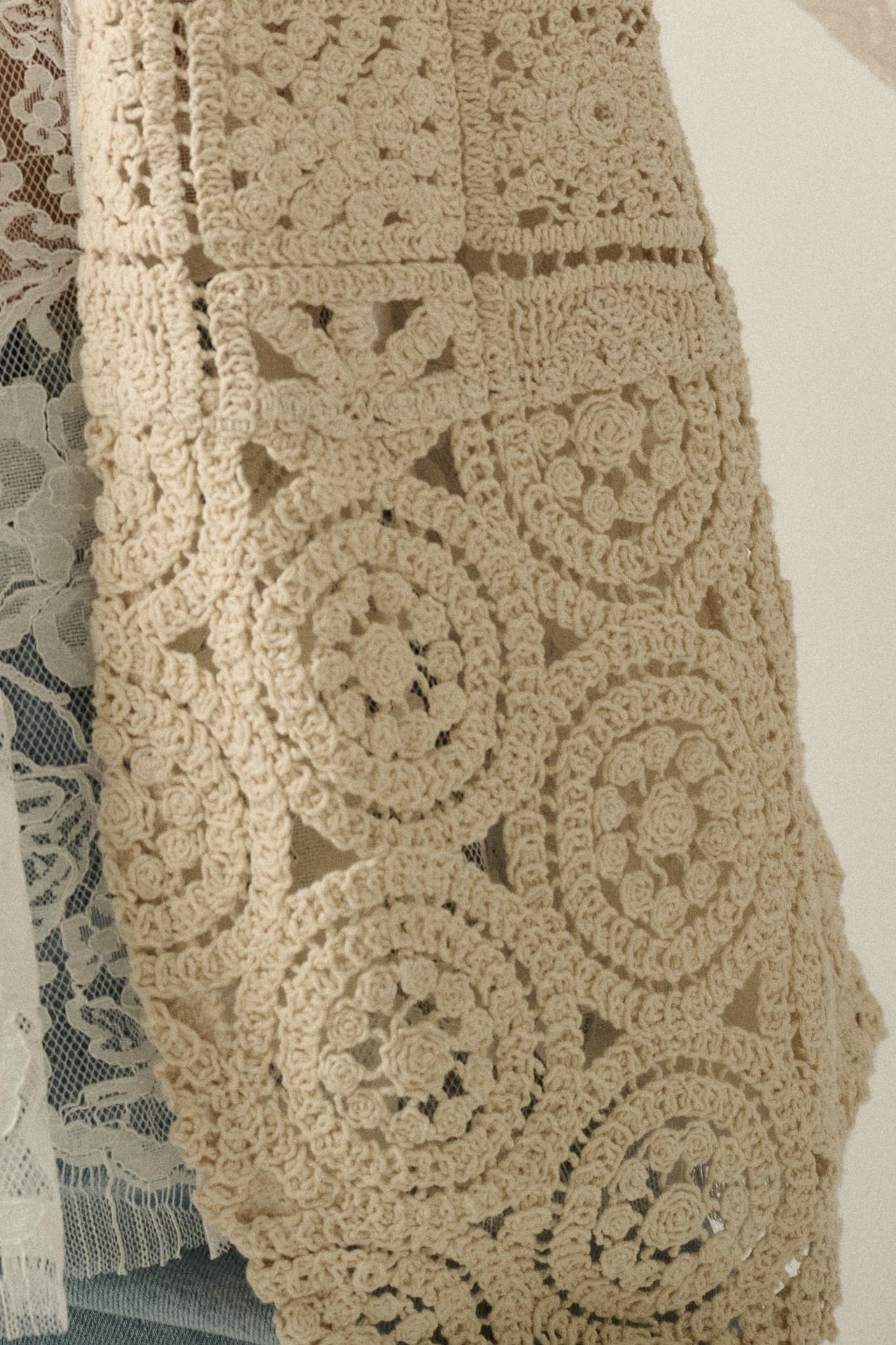 Find Your Bliss Crochet Open-Front Vest - ShopPromesa