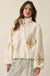 Snow Day Embroidered Fleece Pullover Jacket - ShopPromesa