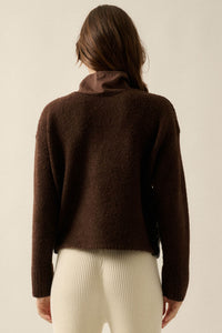Lookout Peak Quarter-Snap Landscape Sweater - ShopPromesa