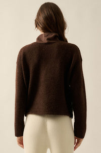 Lookout Peak Quarter-Snap Landscape Sweater - ShopPromesa