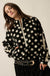 Right Spot Polka Dot Fleece Half-Zip Pullover Jacket - ShopPromesa