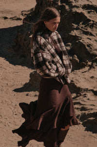 Homeward Bound Plaid Sherpa Fleece Zip-Up Jacket - ShopPromesa