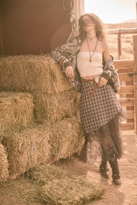 Big Love Paisley Bandana Jacquard Shrug Cardigan - ShopPromesa