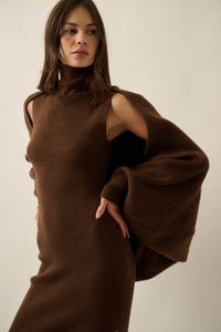 True Believer Ribbed Knit Dolman Shrug Cardigan - ShopPromesa